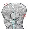 Tbest Red de Pesca con Diseño Plegable, 25-40 Cm