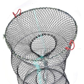 Tbest Red de Pesca con Diseño Plegable, 25-40 Cm