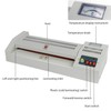 LYNICESHOP Thermal Laminator Machine, 13" Laminator Machine for A3/A4, 4