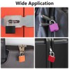 Flintronic 6 Pieces Padlock with Keys, Luggage Locks, Suitcase Lock,