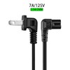 VSEER 1.5FT SPT-2 18 AWG Angled 2-Slot Non-Polarized Angle Figure