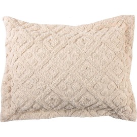 Stylemaster Diamond Tufted Chenille Sham-Standard-