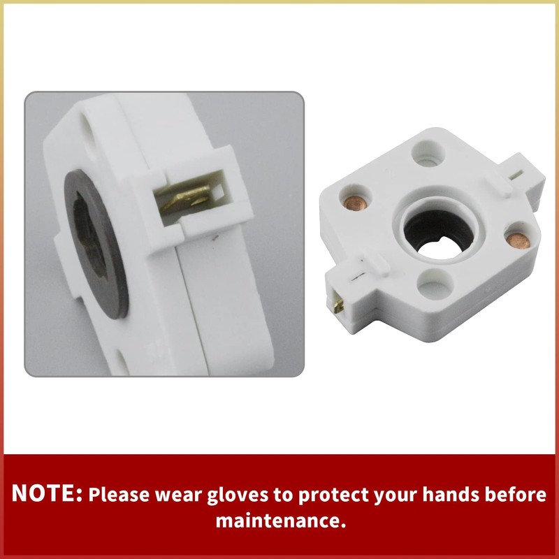 SUUJI 2 Pcs PA020015 Range Spark Ignition Switch Replacement Part