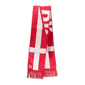 hummel Replicas - Accessories - National Teams Denmark Fan Scarf Euro 2024 Red White One Size, Red-and-white