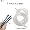Castaic Cable Organiser, White, 6.6ft, 1/2''