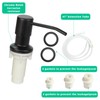 Soap Dispenser for Kitchen Sink, Built in Sink Soap Dispenser,