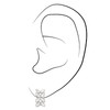 Grossé Ear Clip - Crystal, Crystal, Crystal