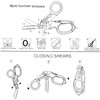 6 in 1 Response Emergency Shears, Multi Tool Pliers Shears