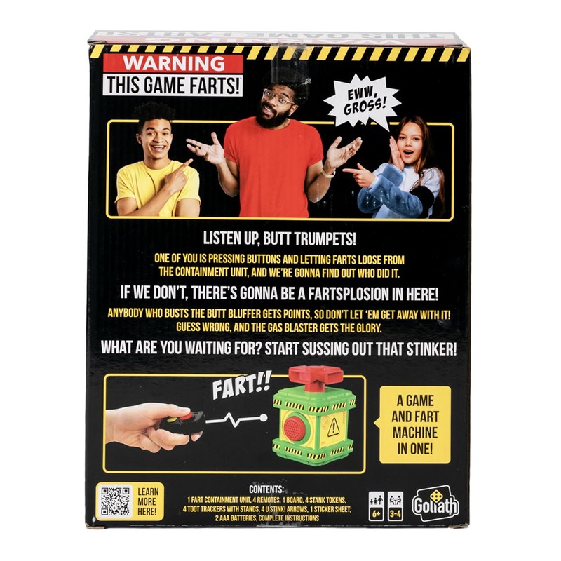 Goliath Games: Warning: This Game Farts | Sniff Out The