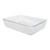 Pyrex (1 7210 Glass Container & (1) 7210-PC Surf Blue