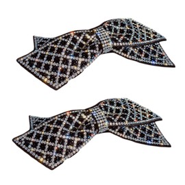 Baluue 2pcs Bow Hair Clip Decorative Headdress Accessory for Women Elegant Hair Pin for Daily Use for Casual and Party Styles