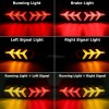 XUKEY 3-in-1 LED Tail Brake Light Sequential Turn Signal For