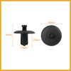 Partuto 20pcs Plastic Rivet Car Fender Push-Type Fastener Clips 4D0-807-300