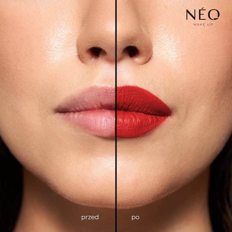 NEO MAKE UP Liquid Lipstick 5 ml - Orange Red