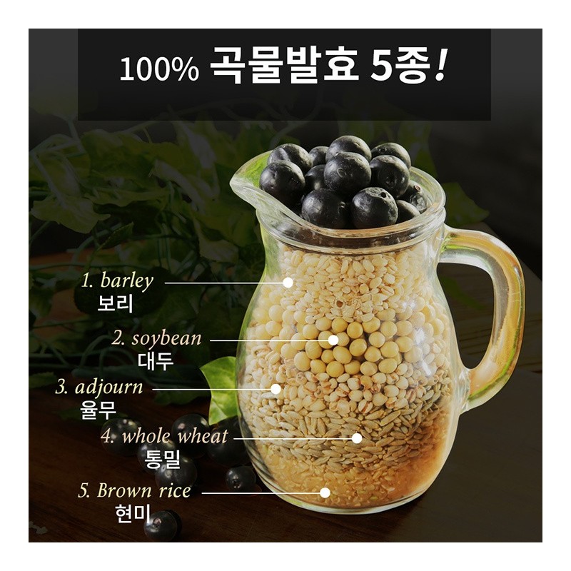 Detailed page Grain fermentation lactic acid bacteria real enzyme bilberry