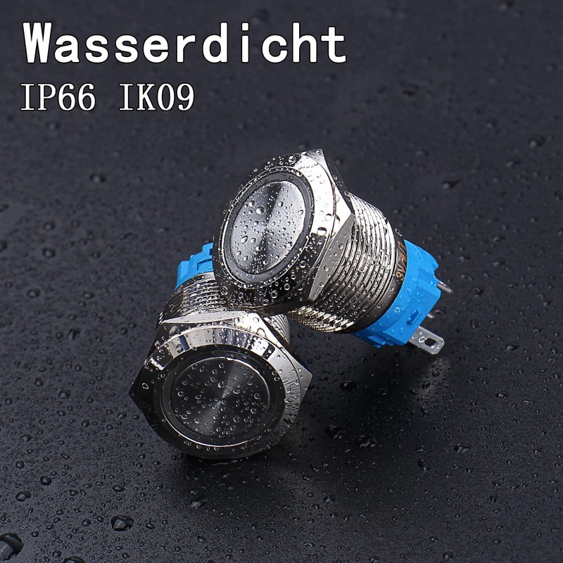 JIQI 2 x 19 mm 12 V to 24 V