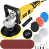 Buffer Polisher, Car Buffers and Polishers Kit, 1600W, 7 Inch/6