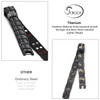 JEROOT Magnetic Bracelets for men,Pure Titanium Magnetic Therapy Bracelet,3500 Gauss
