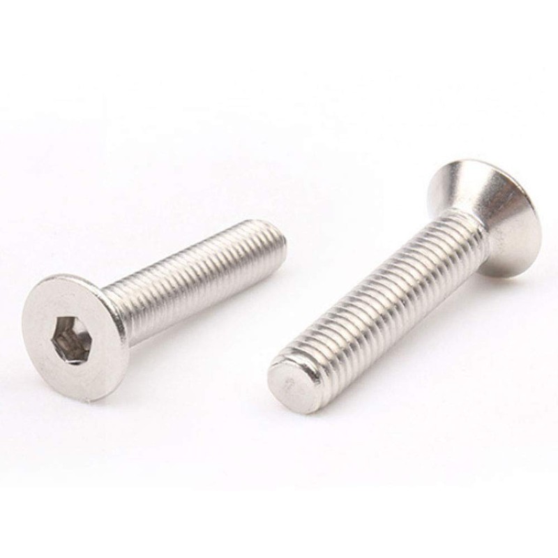 Liujiami Hardware Fasteners Hex Socket Countersunk Screws - 304 Stainless