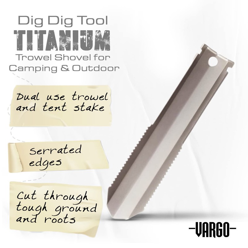 (バーゴ)VARGO チタニウム ディグディグツール T-471