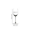 RIEDEL Veritas Crystal Viognier and Chardonnay Glass, Set of 4
