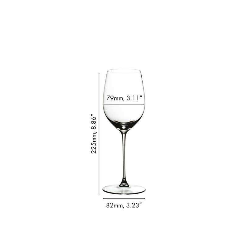 RIEDEL Veritas Crystal Viognier and Chardonnay Glass, Set of 4