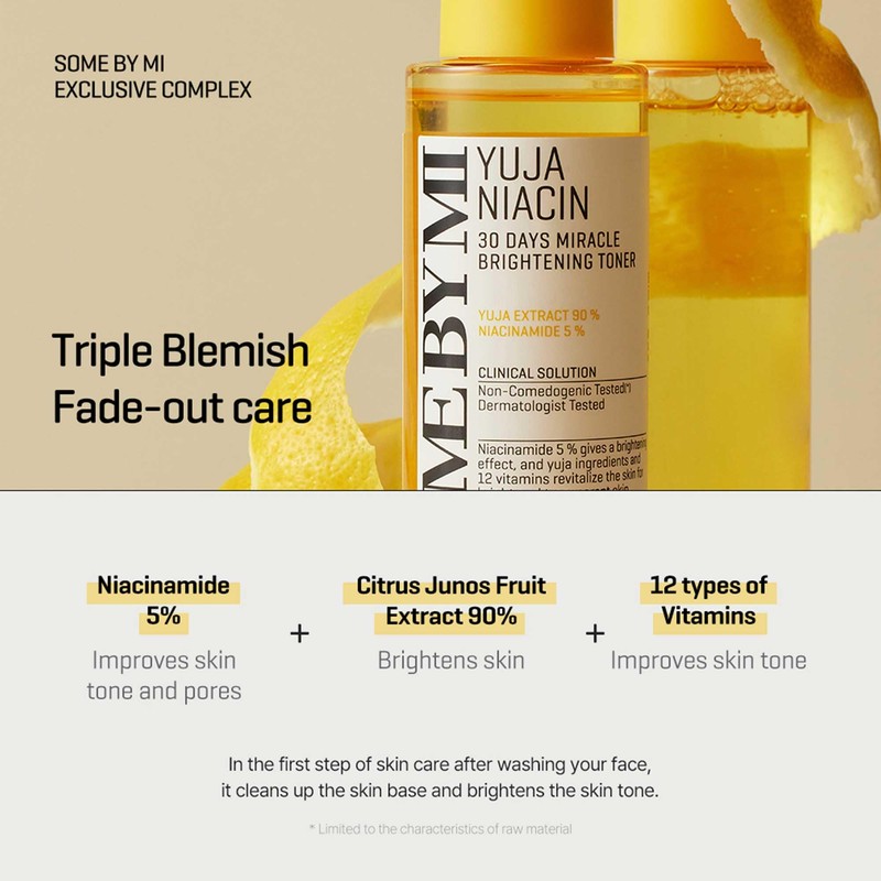 Somebymi Yuja Niacin Miracle Brightening Toner