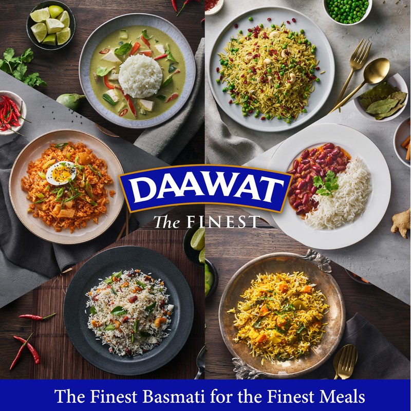 Daawat Traditional Basmati White Rice - Authentic Extra Long Grain