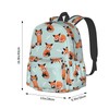 KiuLoam 17 Inch Backpack Cute Red Panda Laptop Backpack Shoulder