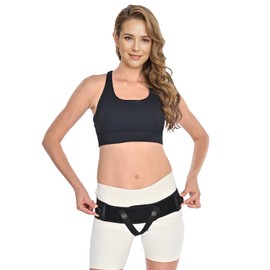 atypebrace Pelvic Support Belt for Pregnancy and Postpartum, with two Groin Straps that Provide Vulvar Varicosities Support and Prolapse Support for Women (S/M)