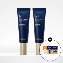 Dr.G 1+1 Tone Up Sun SPF50+PA++++ Black Snail Glutathione Sun 50mL+50mL / 닥터지 1+1 톤업 선 SPF50+PA++++ 블랙 스네일 글루타치온 선 50mL+50mL