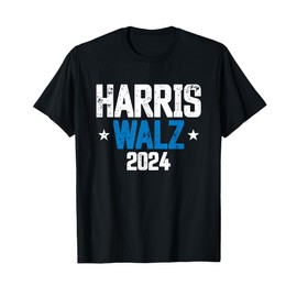 Harris Walz 2024 We're Not Going Back Kamala Harris VP Walz T-Shirt