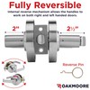 OAKMOORE Commercial Bathroom Door Handle with Indicator Lock | Privacy