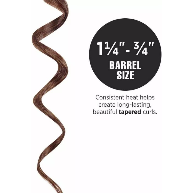 Hot Tools - Plancha Para Rizar Barril Cónico Invertido
