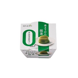Endo Seishi Zero-Calorie Water Yokan, Matcha, 3.2 oz (90 g) x 6 Packs