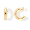 14K Gold Earrings for Women, Chunky Hoop Earrings Trendy, Cartilage