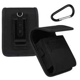 Ranyi - Funda de transporte para Garmin inReach Messenger Plus/ZOLEO ZL1000 para comunicadores satelitales, funda de nailon con clip para cinturón y mosquetón con cierre magnético para viaje