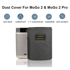Projector Dust Cover for XGIM Mogo 2 Oxford Anti-Scratching Waterpoof Protective Case Mogo 2 Projector with Storage Bag for Remote Control and Other Accessories