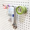 300 PCS Peg Hook Stoppers, Inventory Control Clips for 1/4