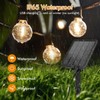 Solar String Lights Outdoor 50ft - 18+1 Shatterproof & Waterproof