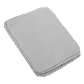 ORFOFE Versatile Suede Cleaning Wipes 20 Pack for Glasses Jewelry and More Grey 14.5x17.5cm
