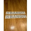 Brush Bandit Wood Chipper Decals 36” (Set Of 2) Aftermarket