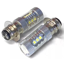 KMS 100W Headlight Honda Sportrax TRX400EX TRX400X 400X 1999-2014 LED Lights Bulb