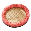 Round Pet Cooling Bed Cartoon Printing Pet Sleeping Bed Summer