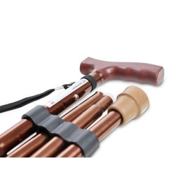 PEPE - Gehstock Klappbar, Gehstock Damen HÃ¶henverstellbar, Gehstock Herren Elegant, Spazierstock Herren Aluminium, Gehstock Faltbar, Spazierstock Damen, Gehstock fÃ¼r Senioren, Gehstock Bronze