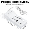 10 Port USB Charger, 50 W 5 V USB Charger