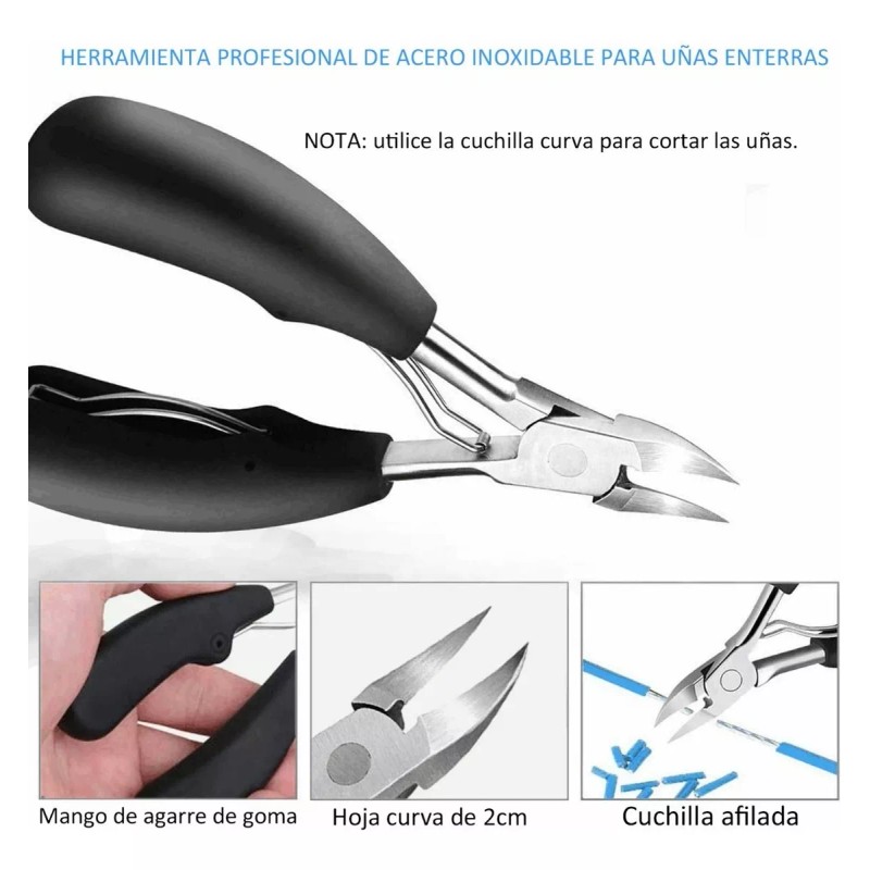Paie Juegos De Cortaúñas Grandes Para Uñas De Manos Y