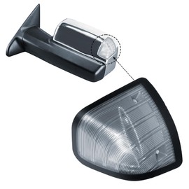 LONGLING Replacement Driver Left Side Door Towing Mirror Turn Signal Light Lamp Indicator for RAM 1500 2500 3500 from 2010 to 2018