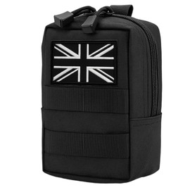 1 PCS Tactical Pouch with Belt Loop for Military and Outdoor Use, Compact Utility Organizer for Phone and Essentials, 16.5 * 12 * 5.5 cm