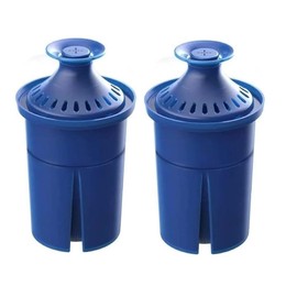 Elite Water Filter Lasting 6 Months-Efficient Long-Life Elite Filter, Replacement for Brita Pitcher Water Filter and Dispensers, Etc.,BPA FREE,2 Count(Blue)